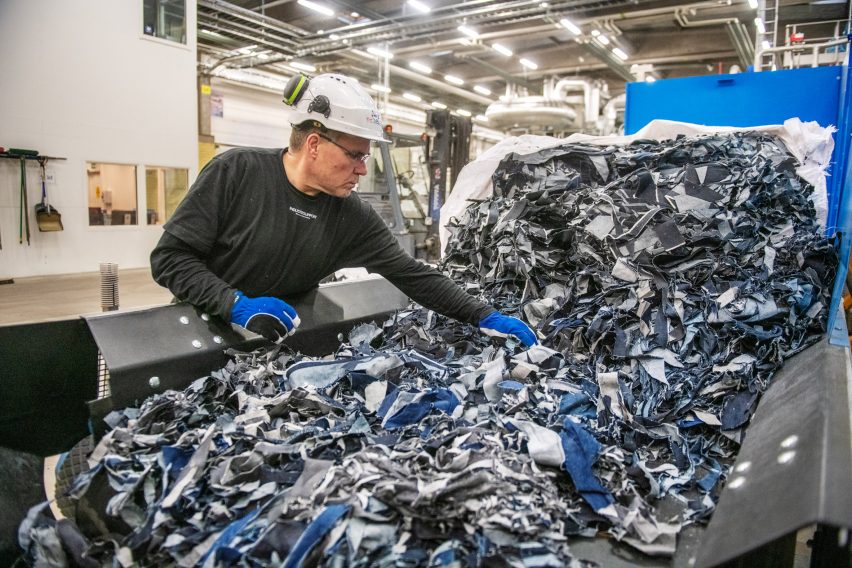 circulose recycled cotton clothing sustainable fashion stockholm sweden dezeen 2364 col 13 852x568